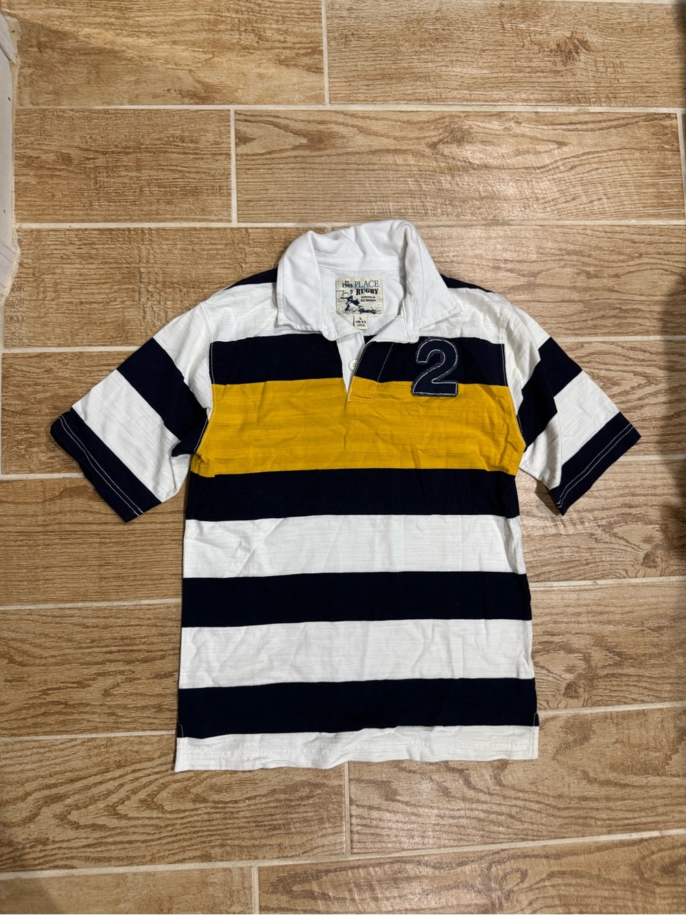 Children’s Place Striped Polo Rugby Shirt